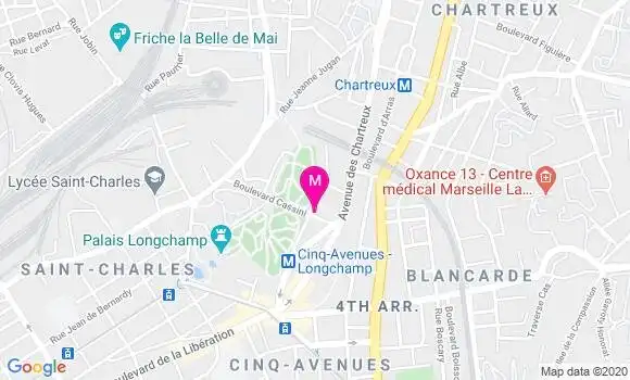 Localisation Dr Denis Touboul