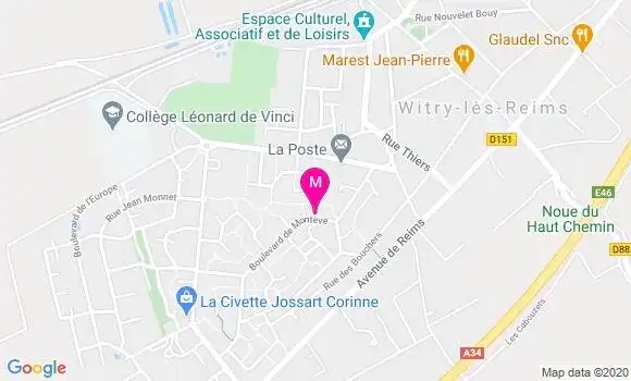 Localisation Dr Bertrand Haushalter