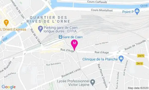 Localisation Dr Martine Gosselin