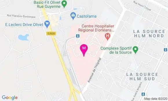 Localisation Dr Pascal Cendrie