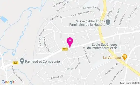 Localisation Dr Olivia Merle