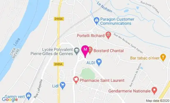 Localisation Dr Philippe Junes