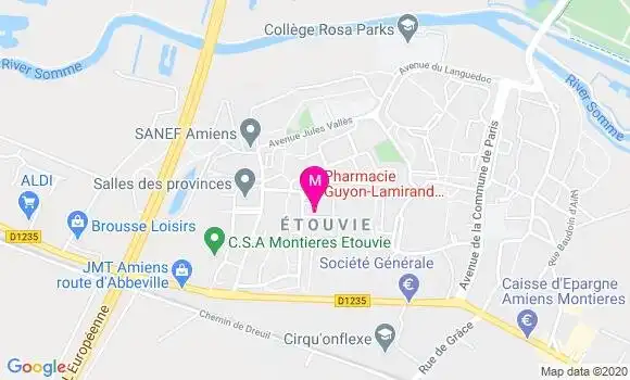 Localisation Dr Didier George