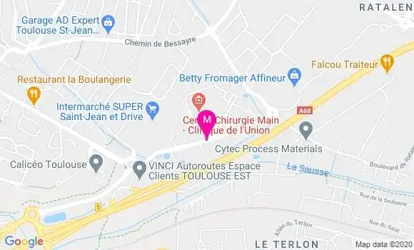 Localisation Dr Alain Zorzi