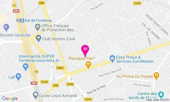 Localisation Dr Christophe Bongrand