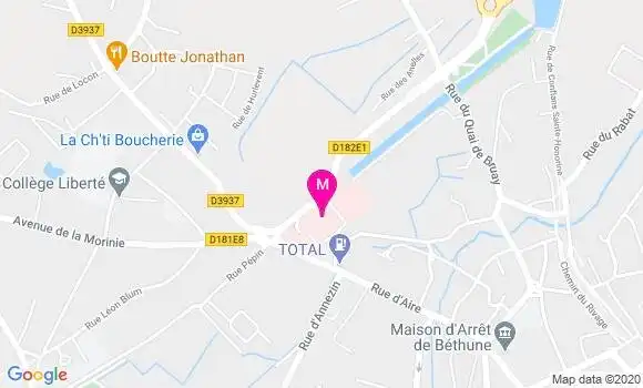 Localisation Dr Frédéric Peugnet