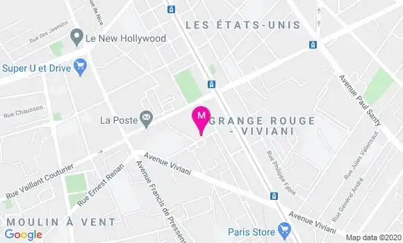 Localisation Dr Emmanuel Viry