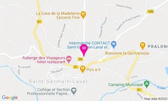 Localisation Dr Philippe Croizier