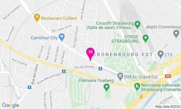 Localisation Dr Antoine Verdun