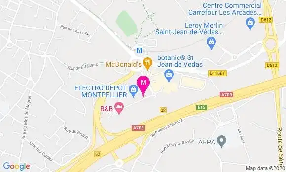 Localisation Dr Frédéric Charpenet