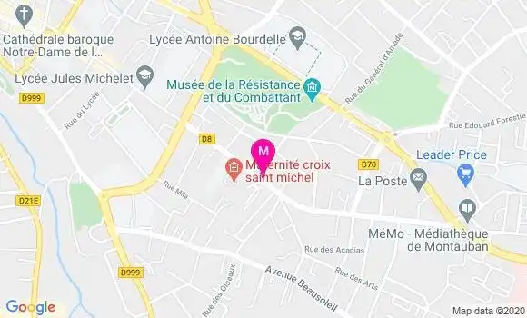 Localisation Dr Louis Bernard Miralles