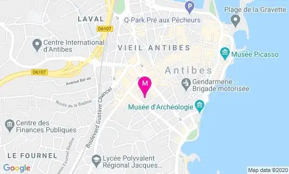 Localisation Dr Patrick Normand
