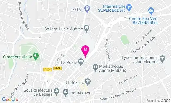 Localisation Dr Christine Lassalle