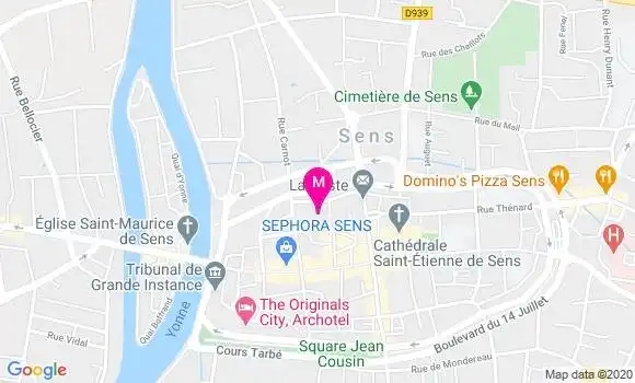 Localisation Dr Laurent Zaouche