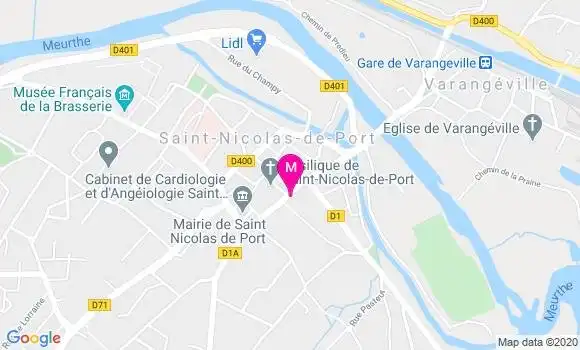 Localisation Dr Christophe Laine