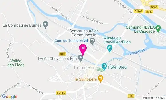 Localisation Dr Laurent Letellier