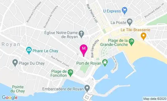 Localisation Dr Franck De Vargas