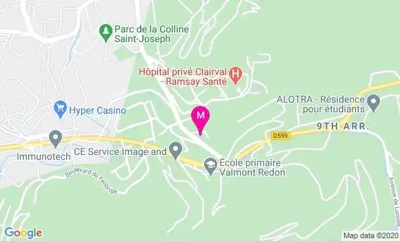 Localisation Dr Vincent Bechet
