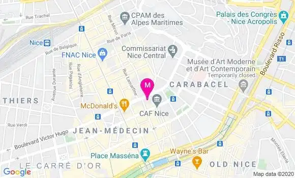 Localisation Dr Fouad Sabbagh