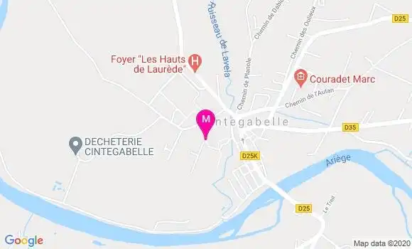 Localisation Dr Jean Delcasse