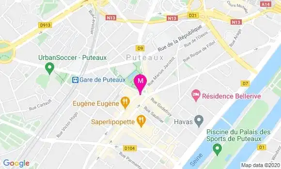 Localisation Dr Jean Philippe Chauvin