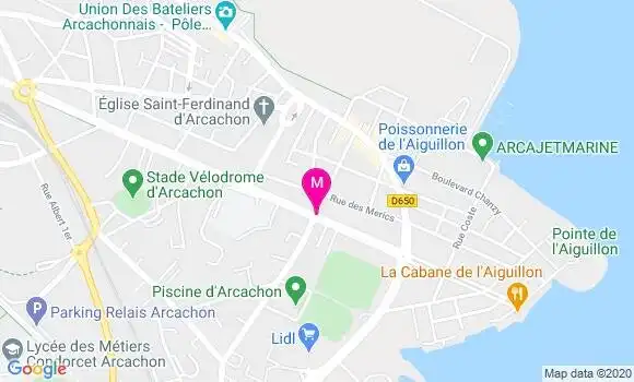 Localisation Dr Vincent Merlaut