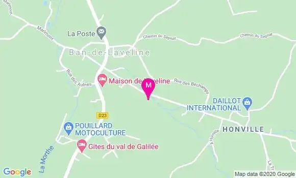 Localisation Dr Pierre Yves Barbier