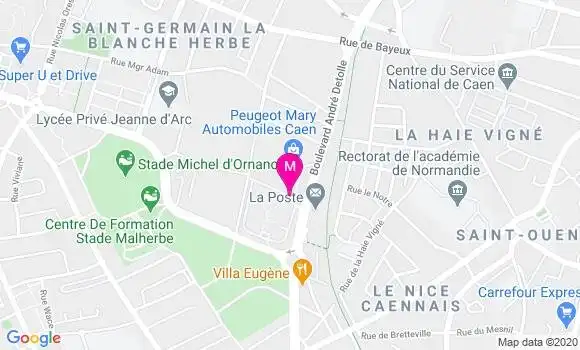 Localisation Dr Bénédicte Piquard