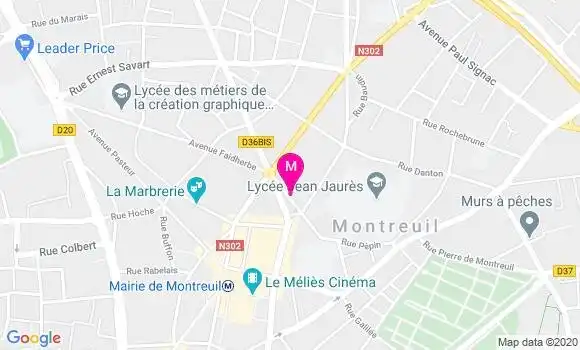 Localisation Dr Thierry Bourgine
