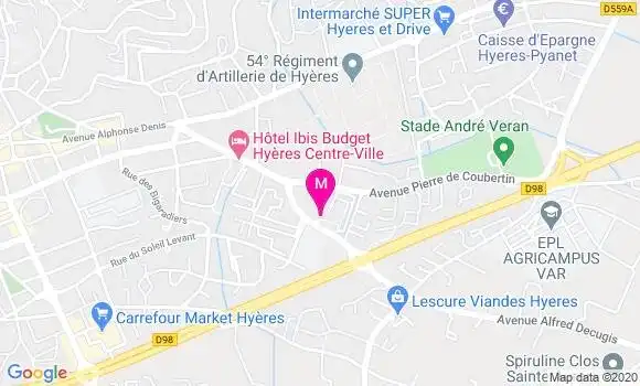 Localisation Dr Brigitte Catalan