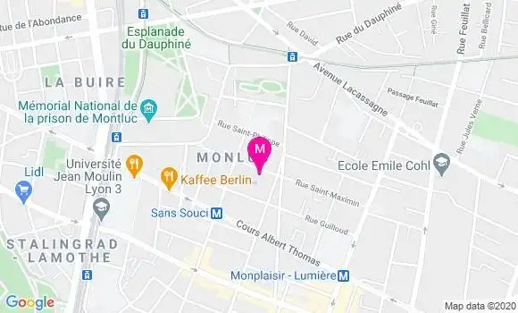 Localisation Dr Martine Chopin