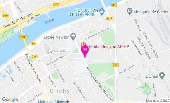 Localisation Dr Rudy Cohen