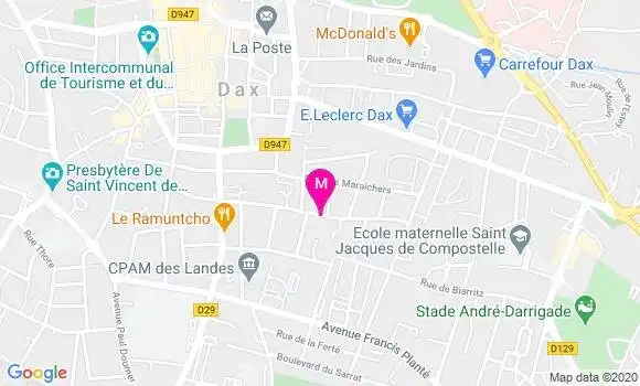 Localisation Dr Céline Pintat