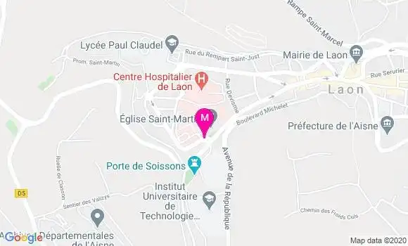 Localisation Dr Guy Mouthemy