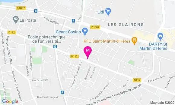 Localisation Dr Elisabeth Stamboulian
