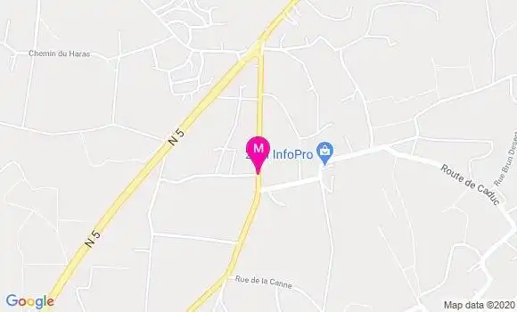 Localisation Dr Patrick Miqueu