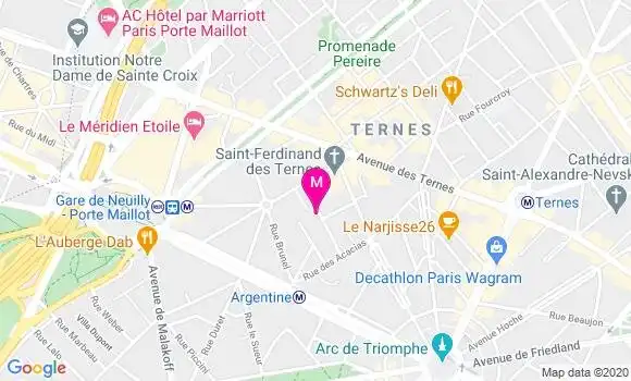 Localisation Dr Jean Gabriel Flajollet