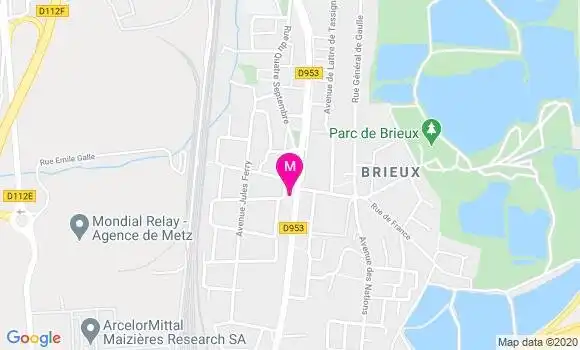 Localisation Dr Valérie Zanardo Rogee