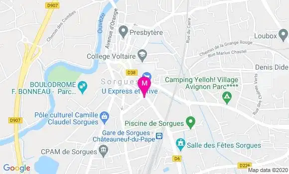 Localisation Dr Marcel Richardier