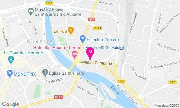 Localisation Dr Carole Laforge