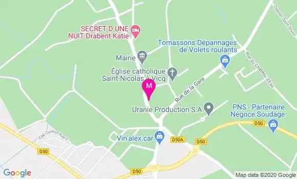 Localisation Dr Jean Deraedt