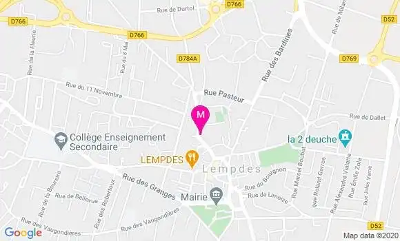Localisation Dr Antonio Lozano