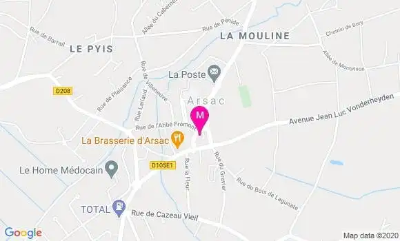 Localisation Dr Jean Paul Roux