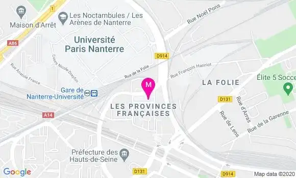 Localisation Dr Fabrice Trarieux