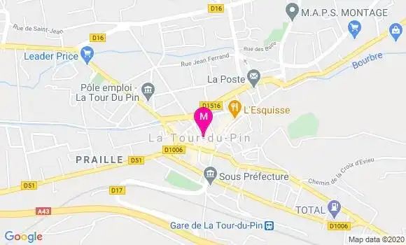 Localisation Dr Thierry Rivemale