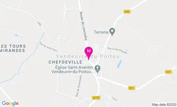Localisation Dr Myriam Khelidj