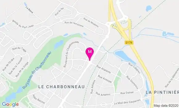 Localisation Dr Cécile Barthélémy André