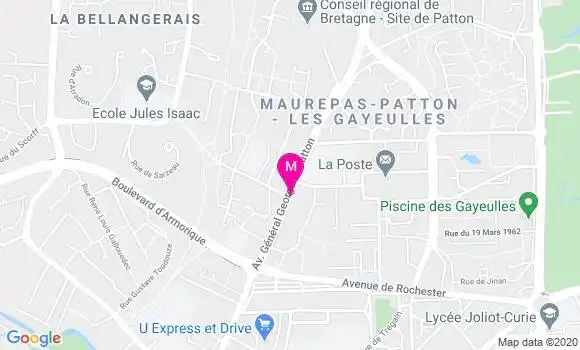 Localisation Dr Marie Josephe Marchand