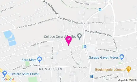Localisation Dr Marie Ange Descotes