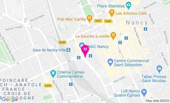 Localisation Dr Sylvie Gamel